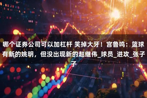 哪个证券公司可以加杠杆 笑掉大牙！宫鲁鸣：篮球有新的姚明，但没出现新的赵继伟_球员_进攻_张子